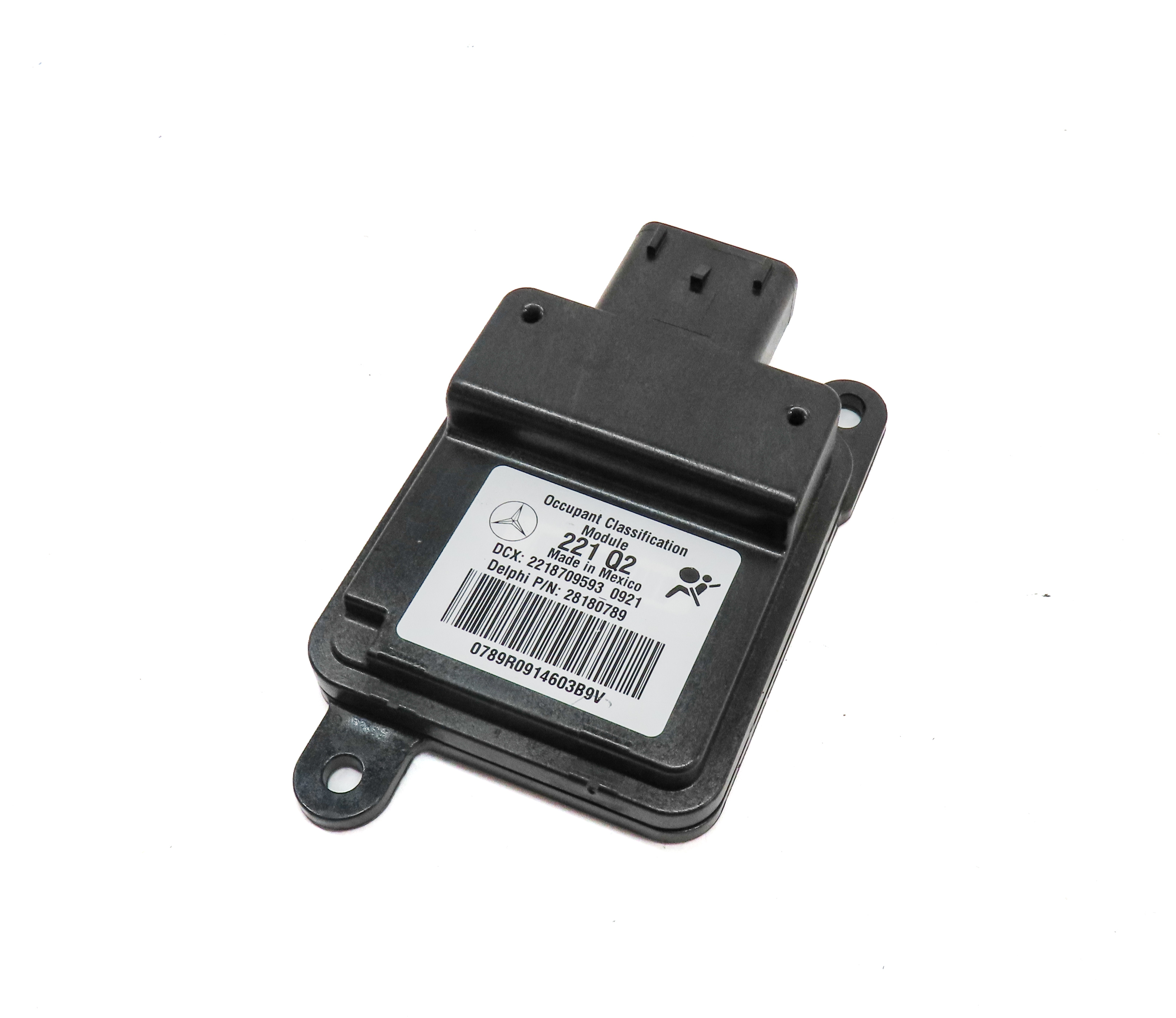 2010 MERCEDES S400 (W221) FRONT RIGHT PASSENGER SEAT OCCUPANCY SENSOR MODULE — exact item pictured
